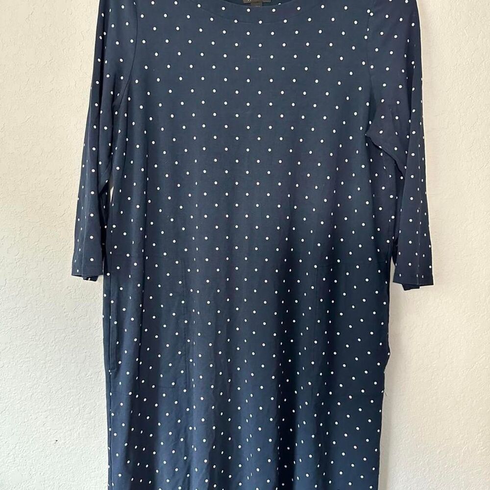 J-jill Women's Black and Navy Dress